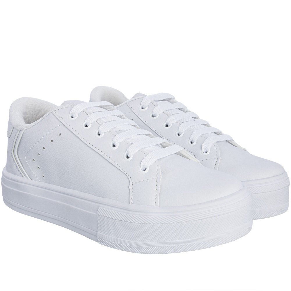 Tênis Penelope Flatform Feminino Branco 1