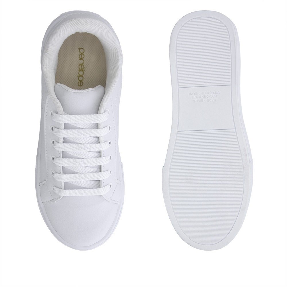 Tênis Penelope Flatform Feminino Branco 4