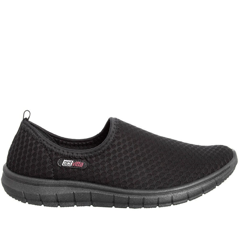 tênis actvitta sola translúcida preto