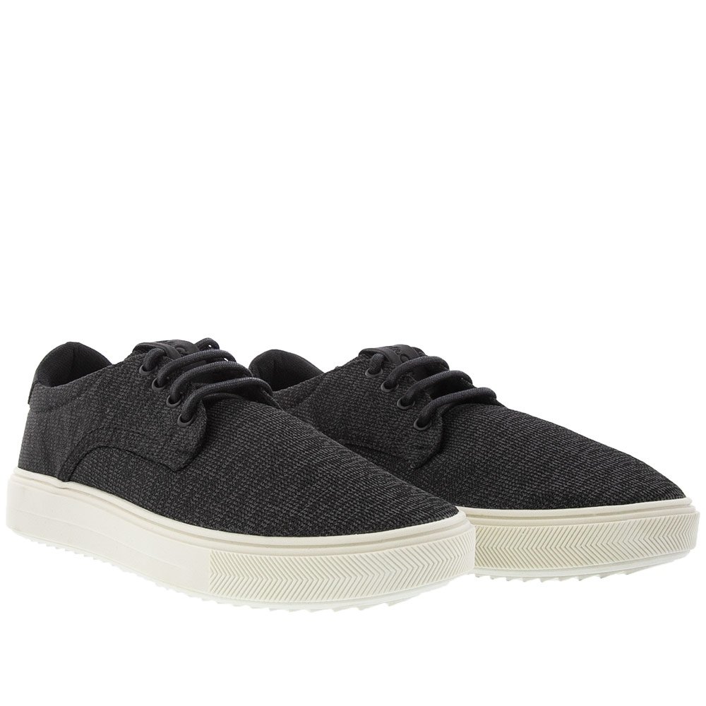 Sapatênis MR. Cat Masculino Texturizado Tecido Preto