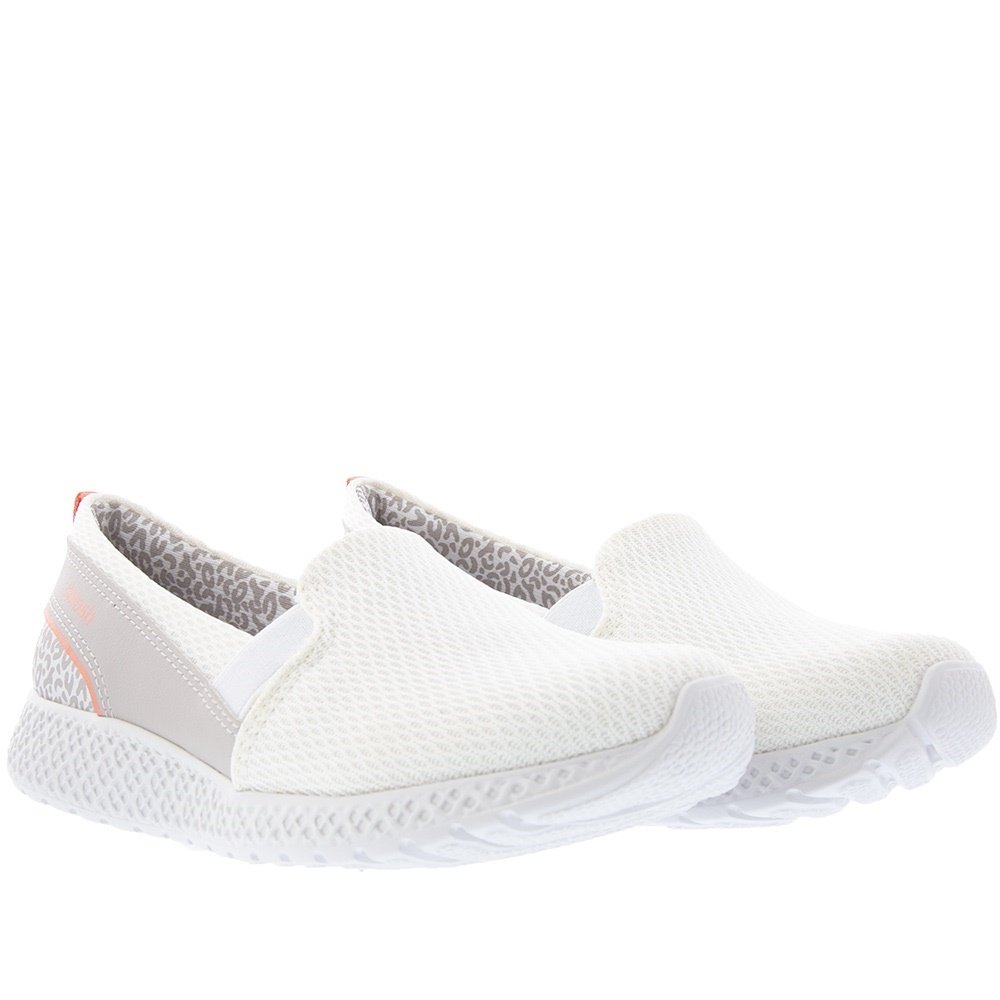 Slip On Kolosh Sport Style Animal Print Mesh Branco