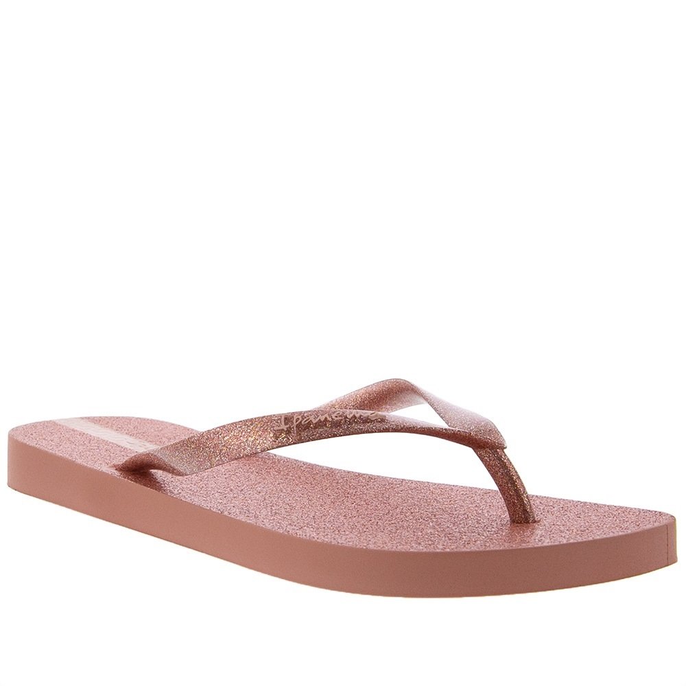 Chinelo Ipanema Glitter Rosé Rosa 2