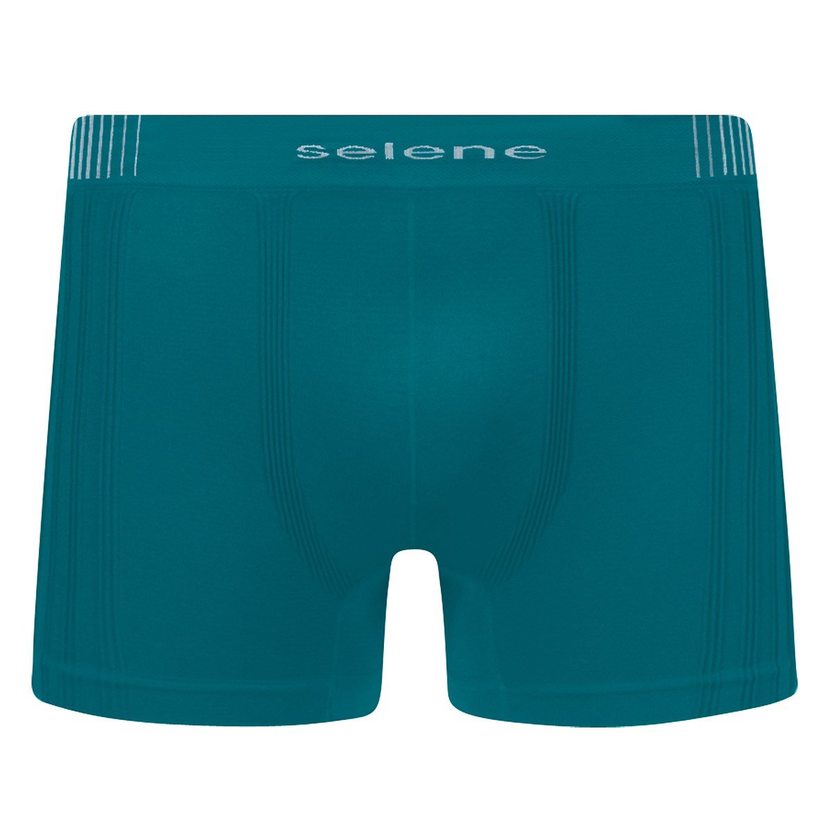 Cueca Boxer Selene Sem Costura Masculina - Petróleo