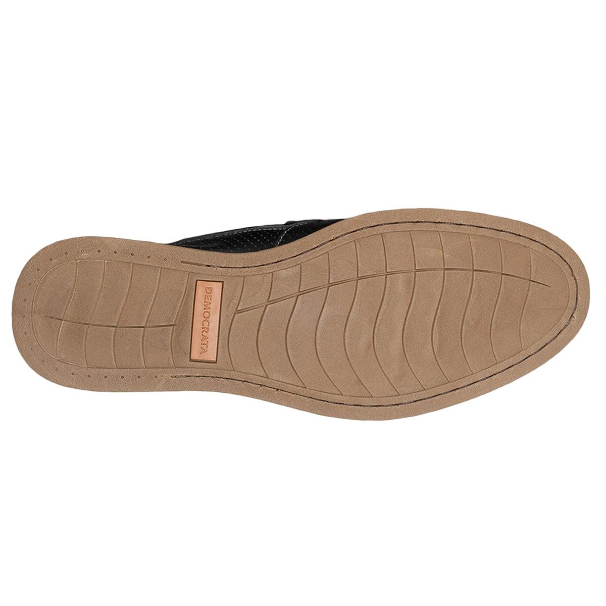 Mocassim Democrata Denim Flow Masculino - Preto Preto 4