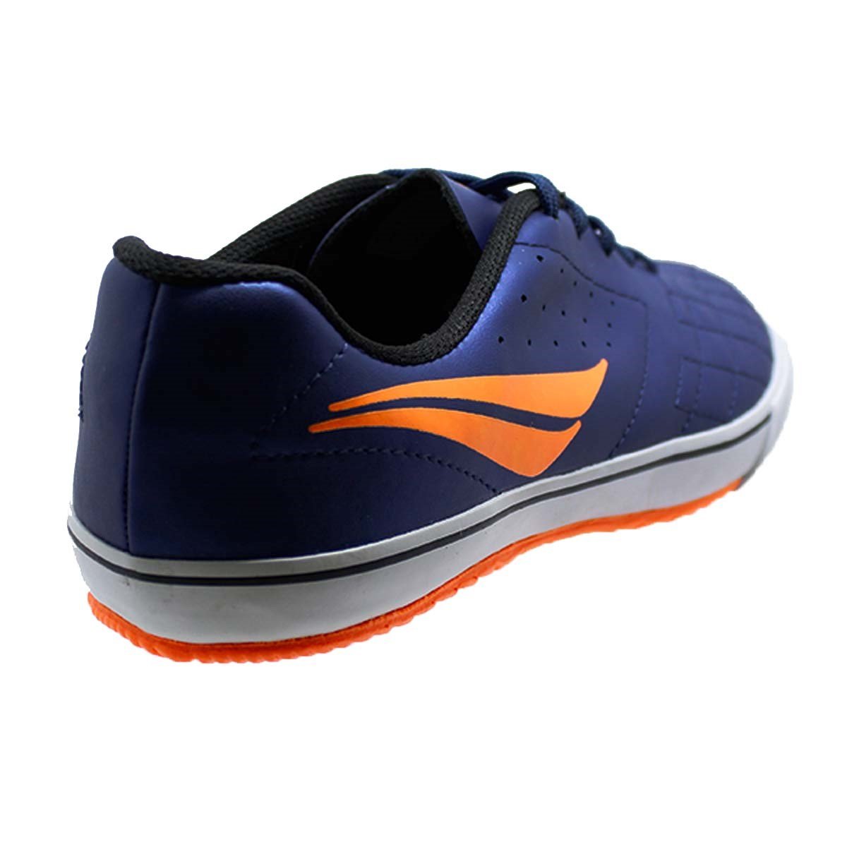 Chuteira Futsal Penalty ATF Americas Kids IX Azul/Laranja 2