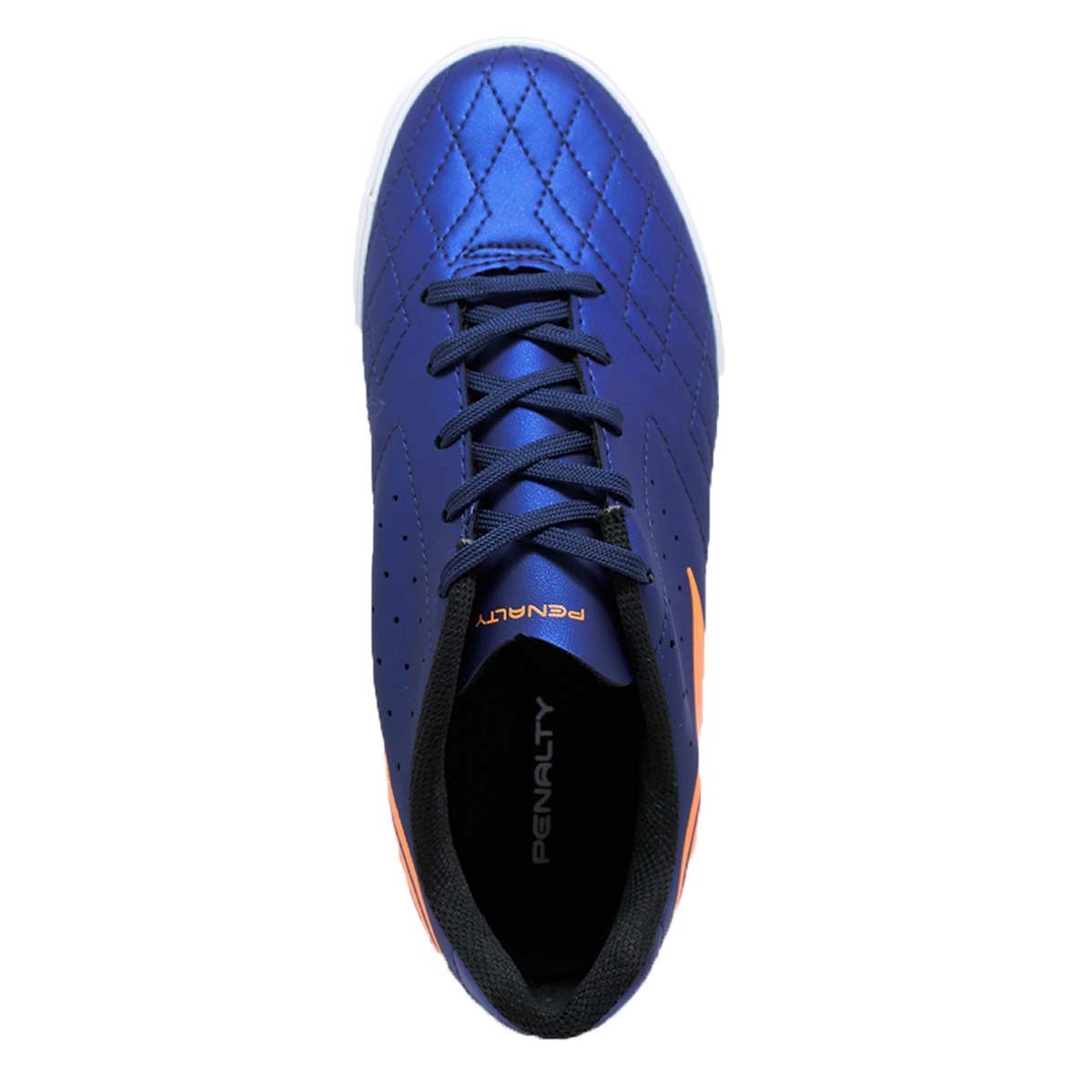 Chuteira Futsal Penalty ATF Americas Kids IX Azul/Laranja 3