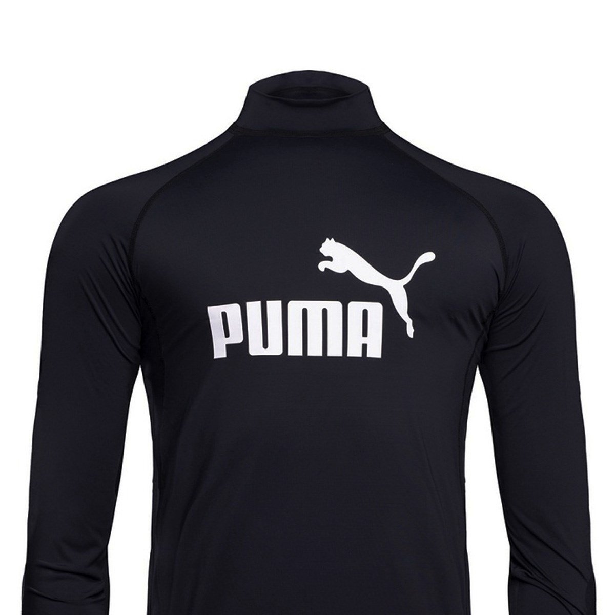 Camisa Térmica Puma UV50+ Manga Longa Masculina - Preto Preto 2