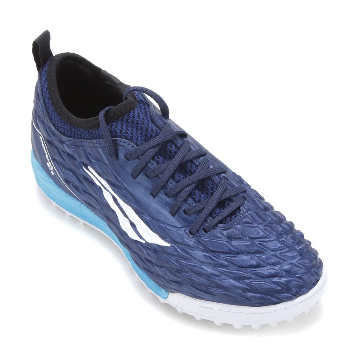 Chuteira Society Penalty Se7e XXI Azul/Branco 1