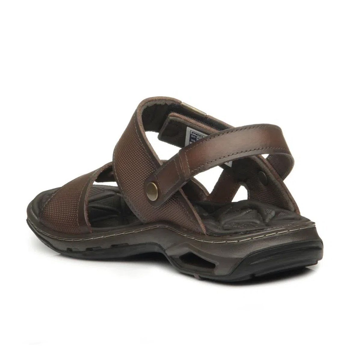 Sandália Pegada 133206 Free Masculina Marrom 2