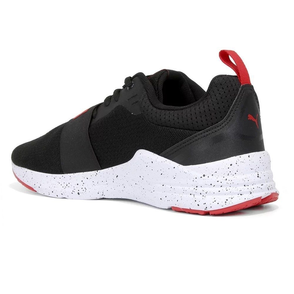 Tênis Puma Wired Run Speckles Masculino Preto 2