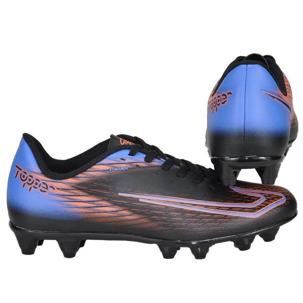 Chuteira Campo Topper Top Strike IV Preto 3