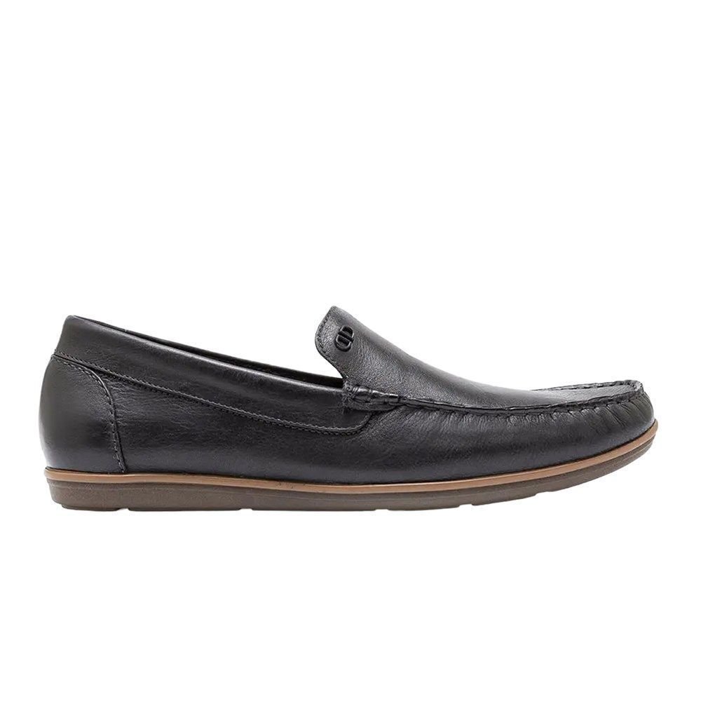 Mocassim Democrata Denim Tag Masculino Preto 3