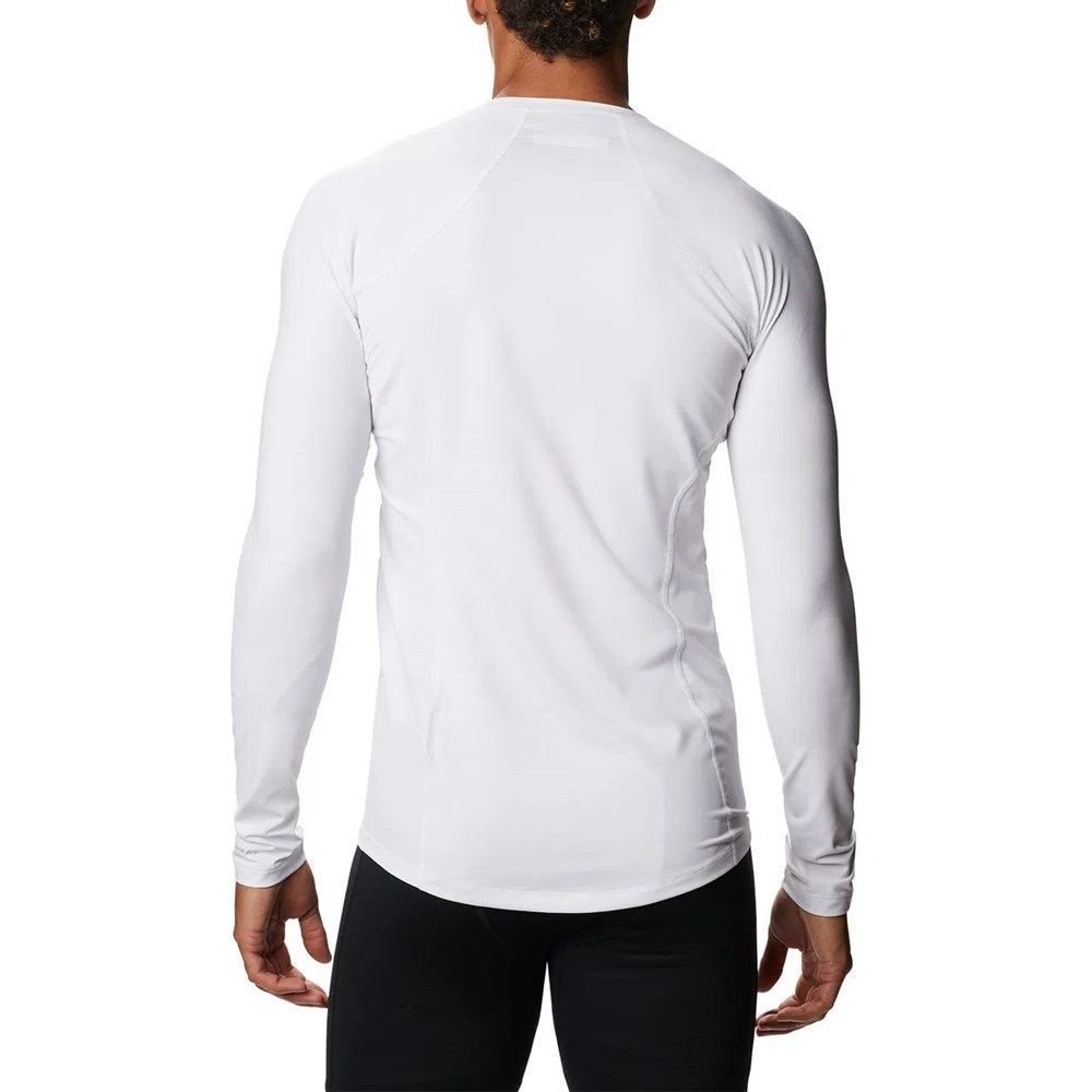 Camisa Térmica Columbia Midweight Stretch Long Sleeve Masculina Branco 2