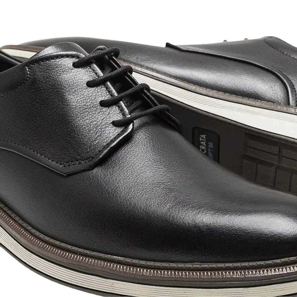 Sapato Democrata Metropolitan James Masculino Preto 4