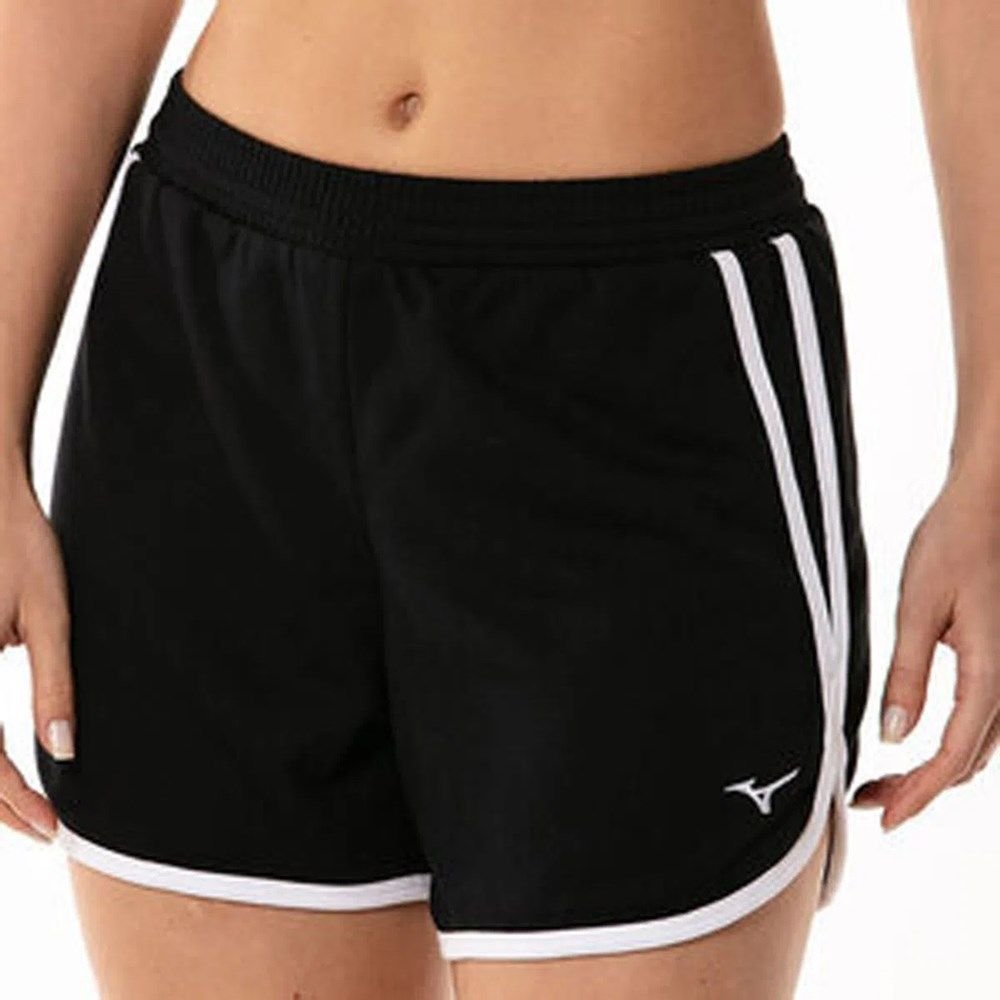 Short Mizuno Heritage Feminino Preto