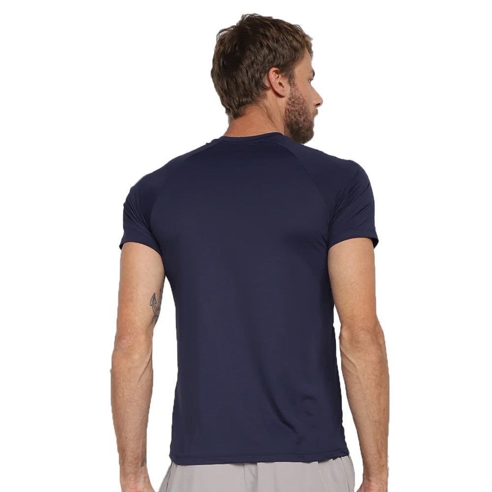 Camiseta Mizuno Pró UV Masculina Azul 2