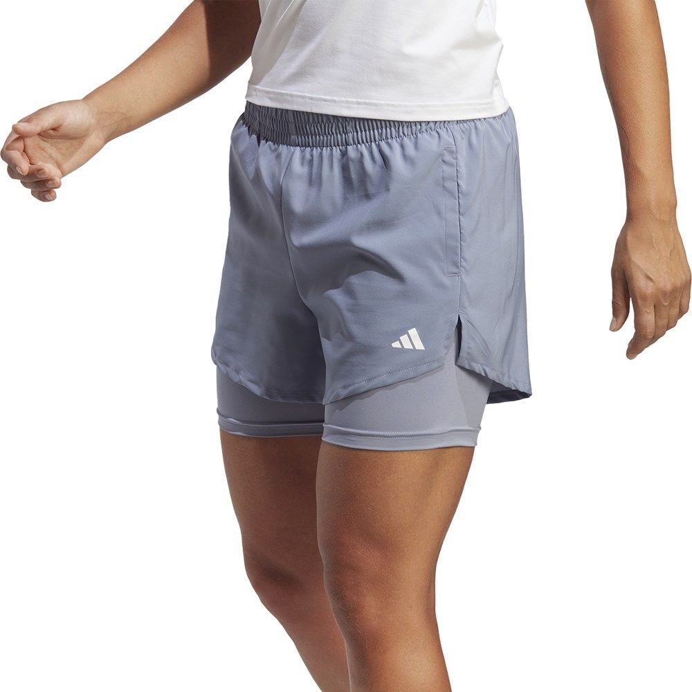 Short Adidas 2 Em 1 Made For Training Minimal Feminino