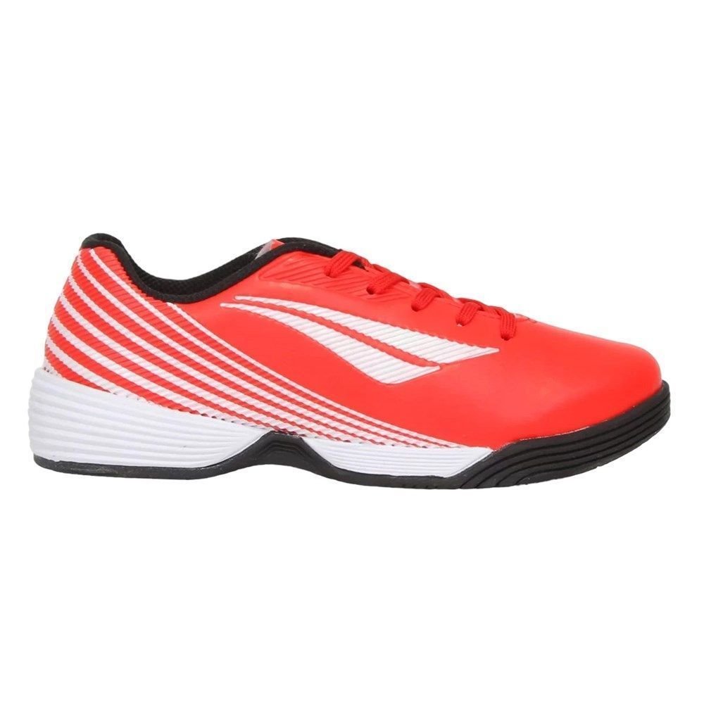 Chuteira Futsal Penalty Rocket Turbo XXI Kids Vermelho 2