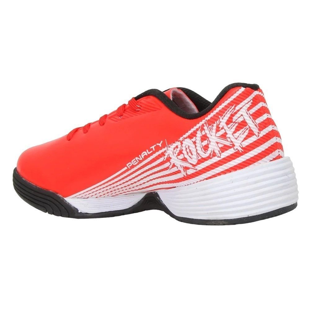 Chuteira Futsal Penalty Rocket Turbo XXI Kids Vermelho 3