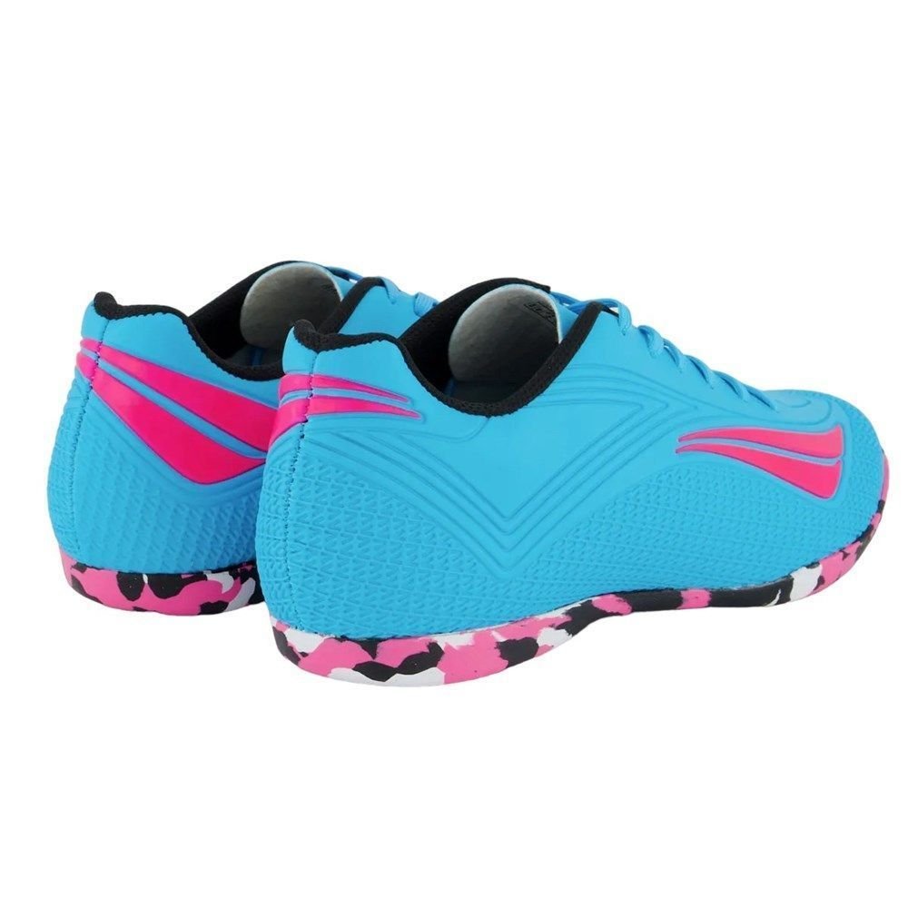 Chuteira Futsal Penalty Fúria Y-2 Azul/Rosa 3