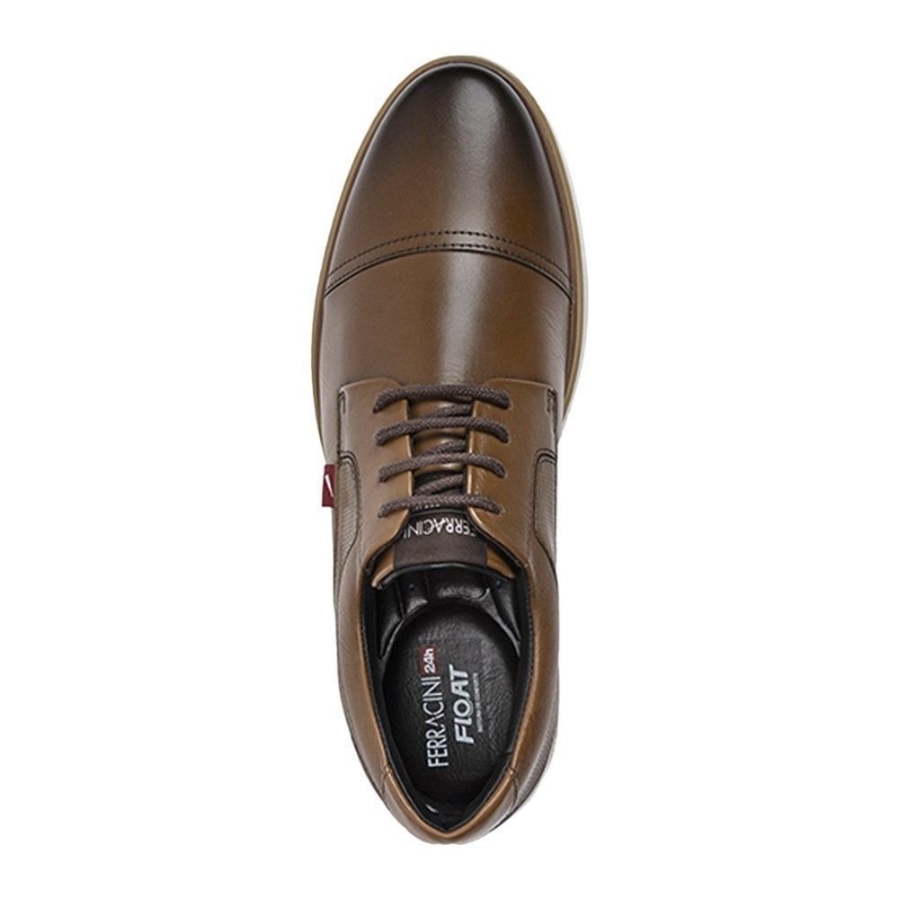 Sapato Casual Ferracini Cordoba Masculino 1567 Marrom 3