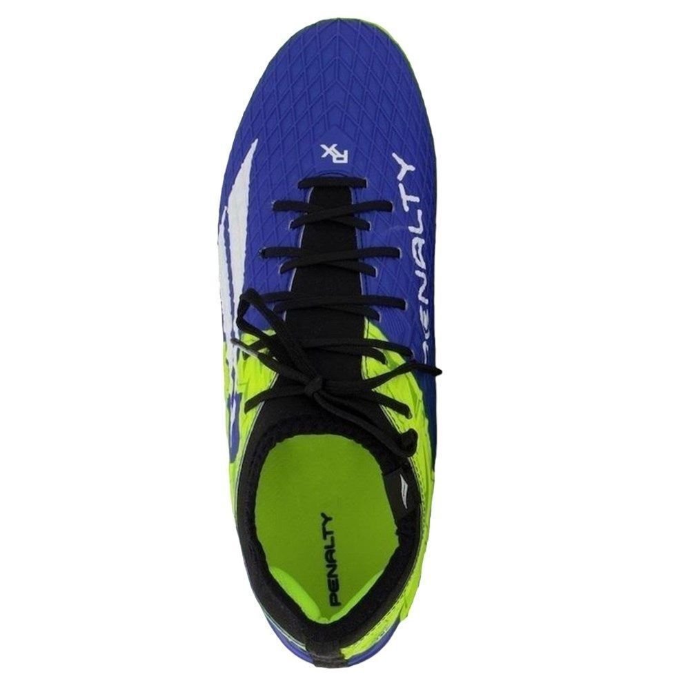 Chuteira Futsal Penalty RX Locker Y-3 Azul/Verde 3