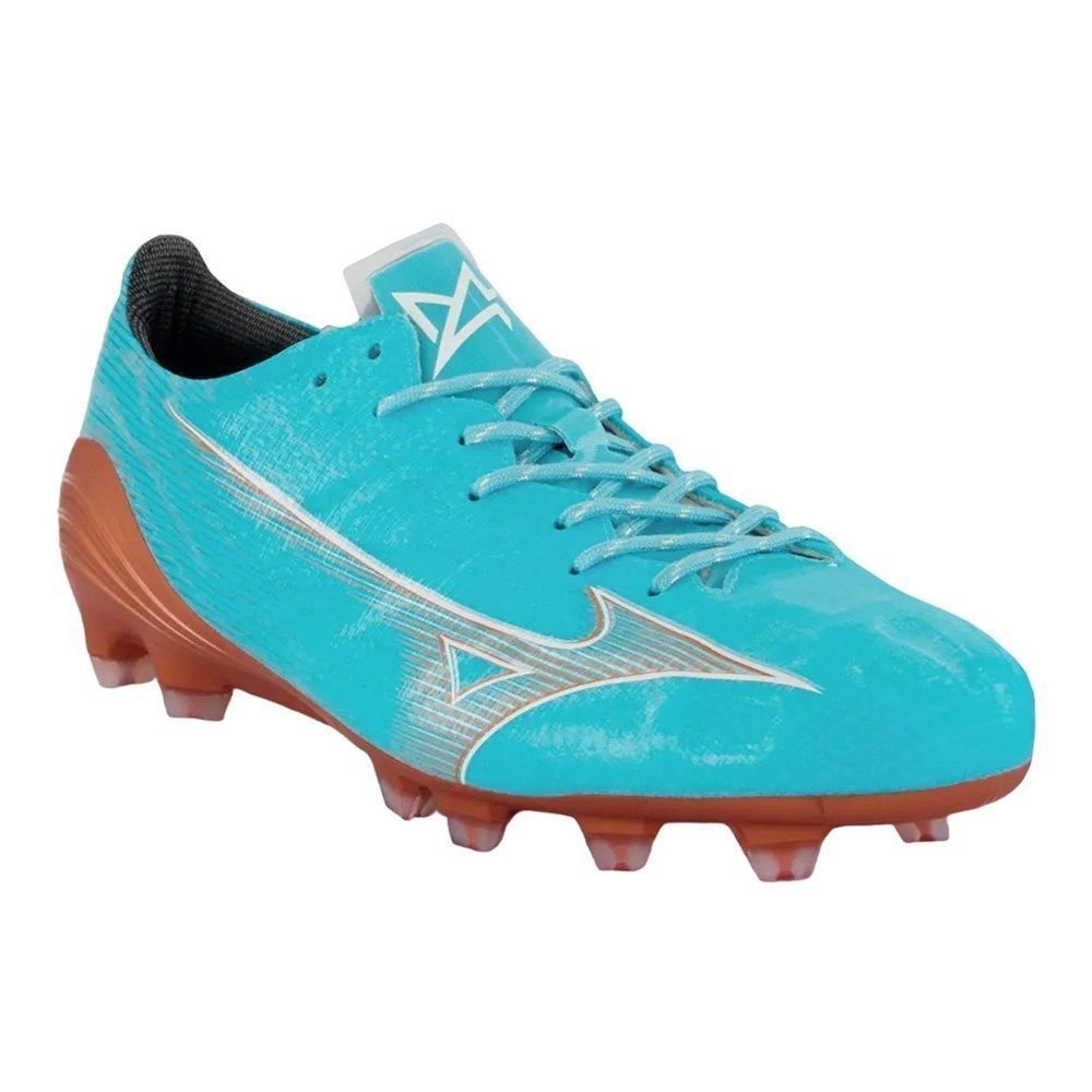 Chuteira Campo Mizuno Alpha Elite Azul 1