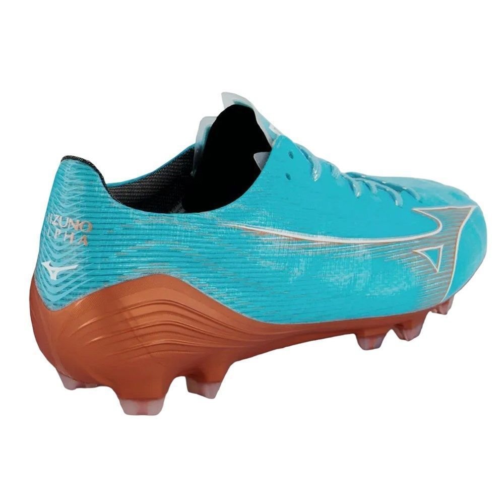 Chuteira Campo Mizuno Alpha Elite Azul 2