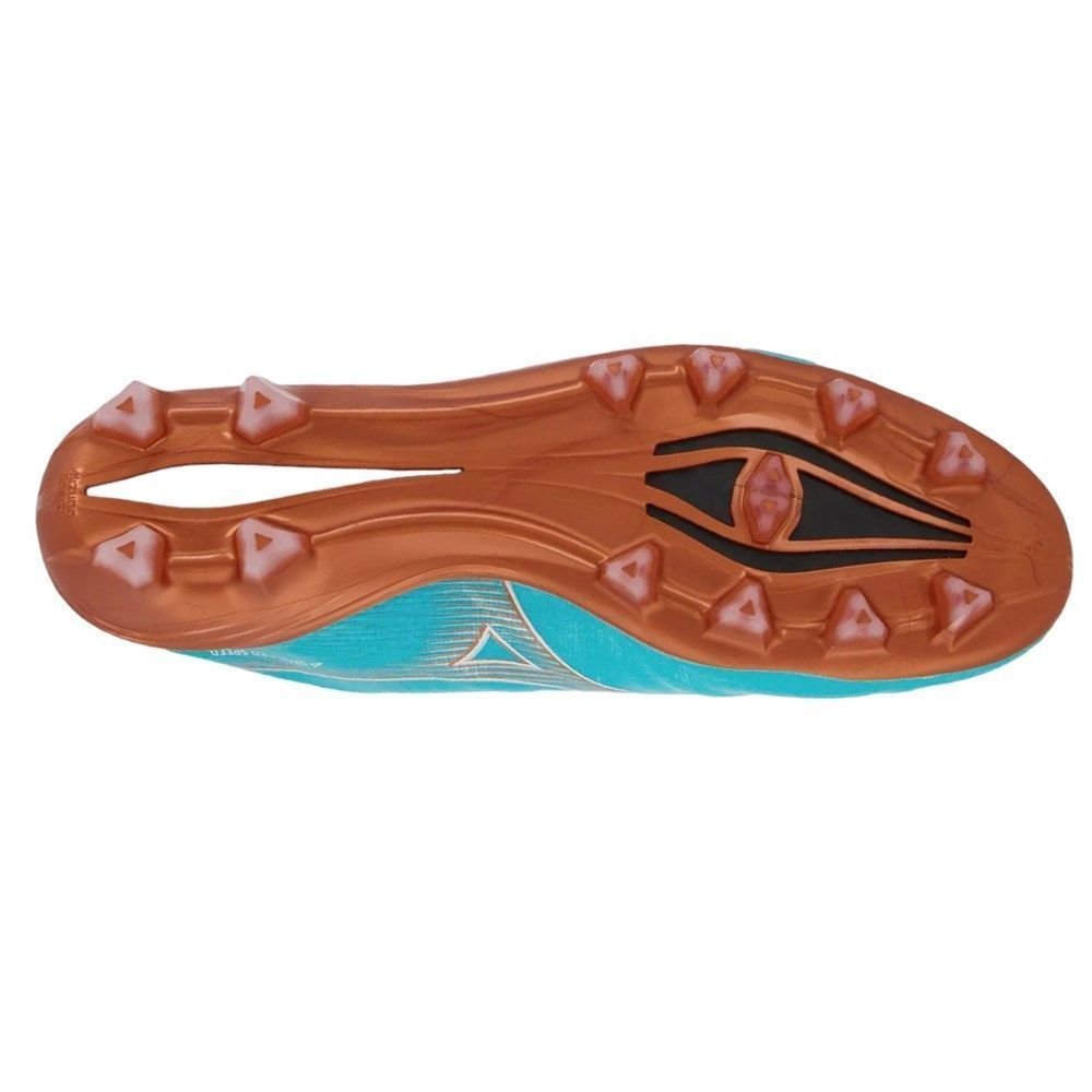 Chuteira Campo Mizuno Alpha Elite Azul 4