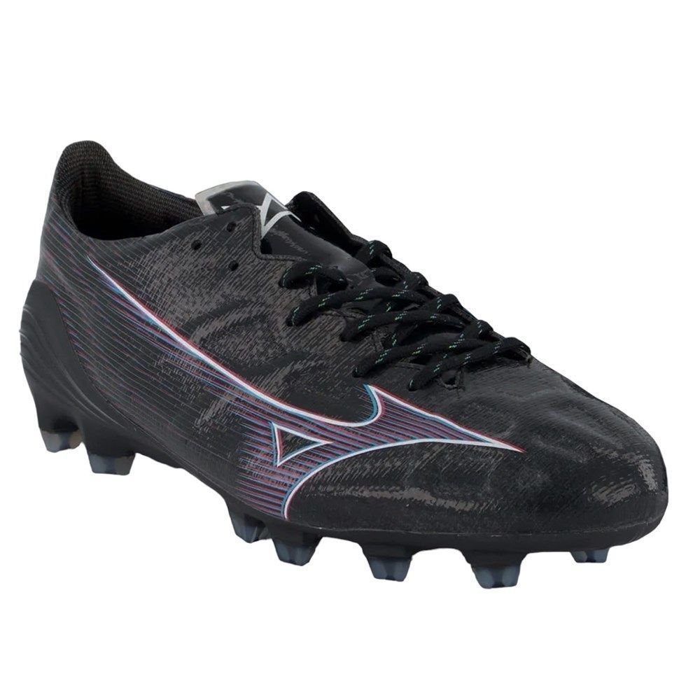 Chuteira Campo Mizuno Alpha Elite Preto 1