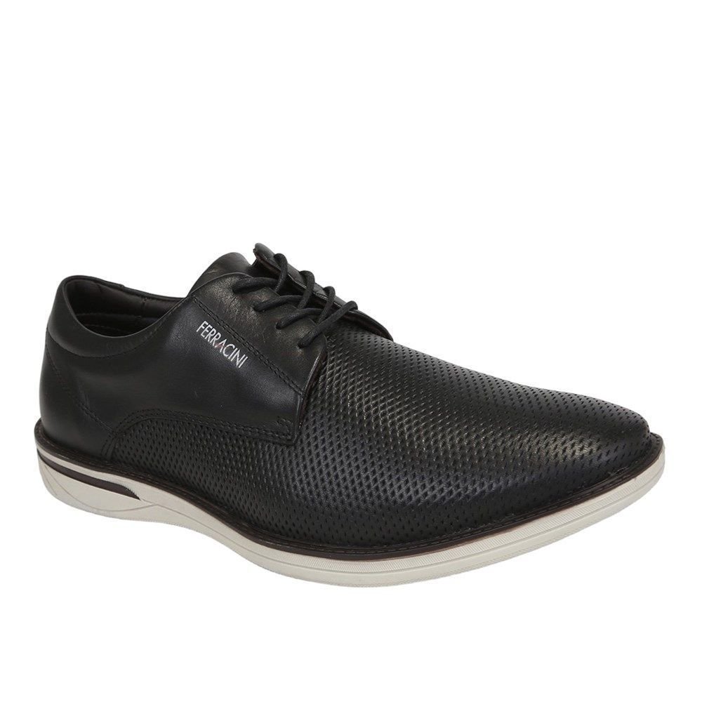 Sapato Ferracini Monterrey Gold Masculino Preto 2