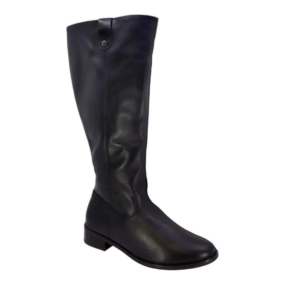 Bota Usaflex Cano Alto Feminina Preto 1