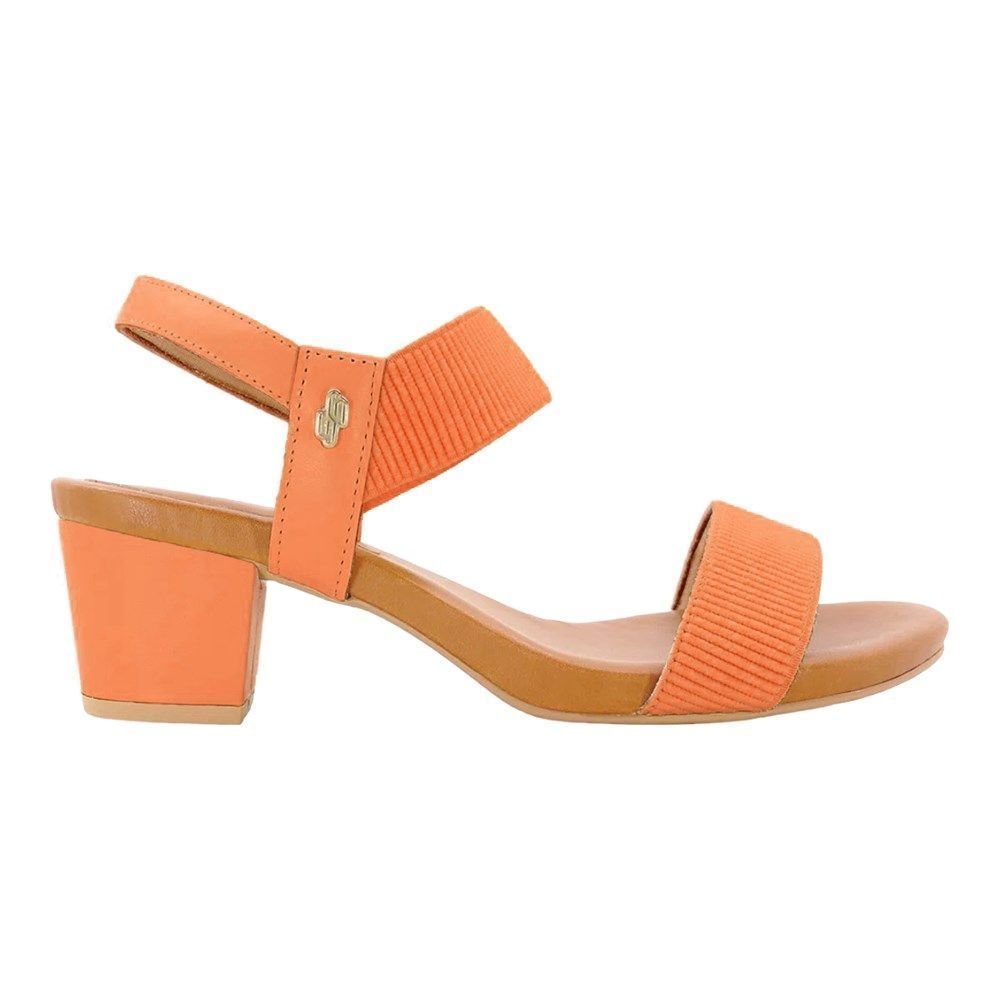 Sandália Usaflex Salto Bloco Feminina Multicores 4