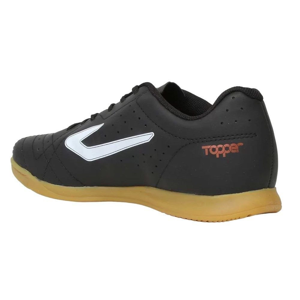 Chuteira Futsal Topper Boleiro V Preto 2