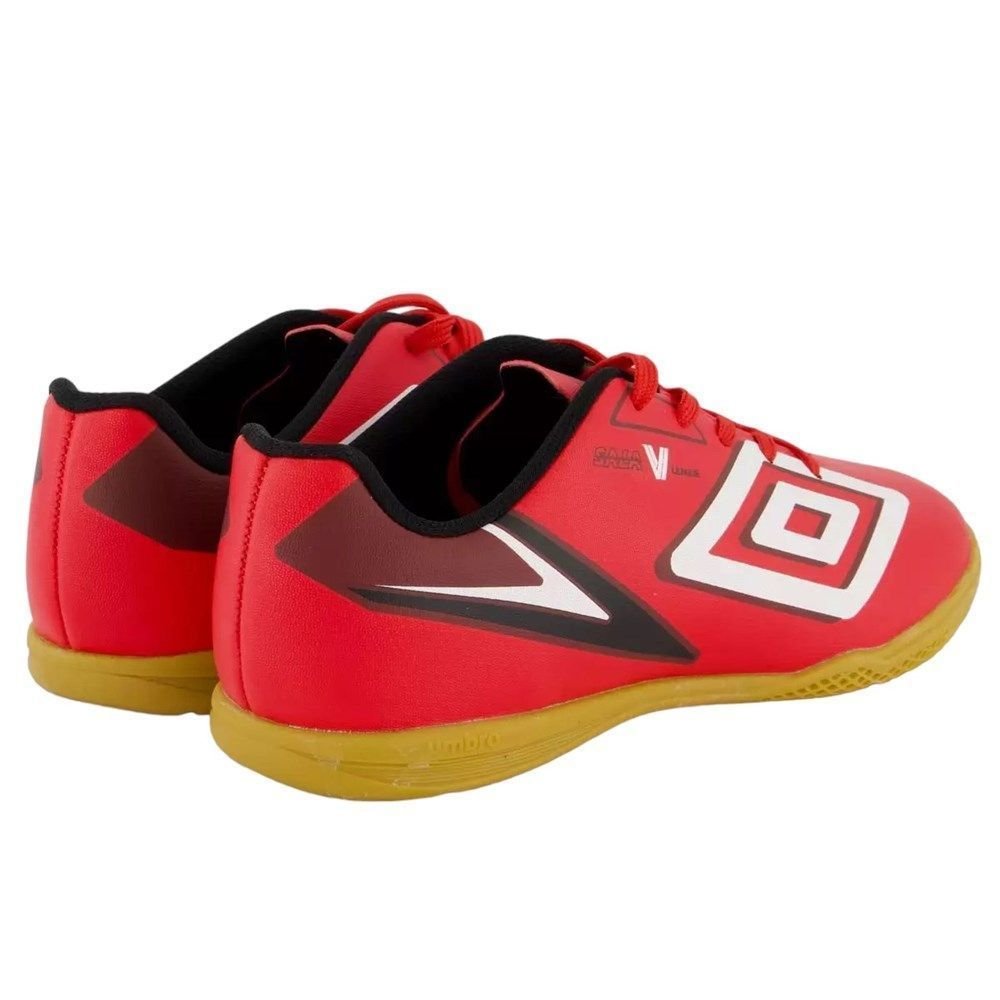 Chuteira Futsal Umbro Sala V League Vermelho 2