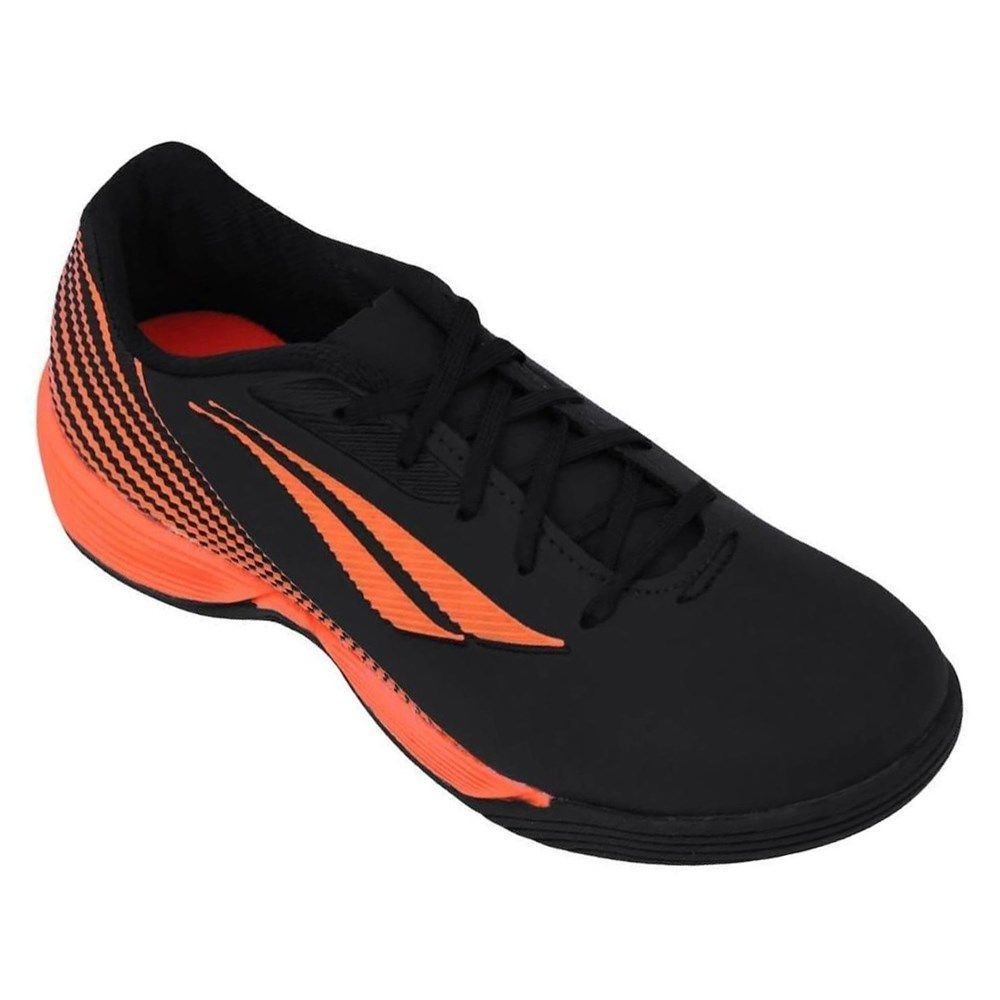 Chuteira Futsal Penalty Rocket Turbo XXI Infantil Preto 3