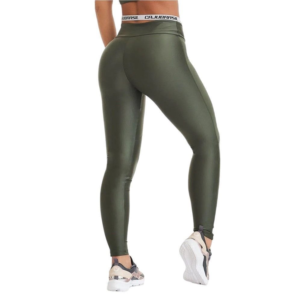 Calça Legging Active Sporty Feminina Verde Army - Aqui