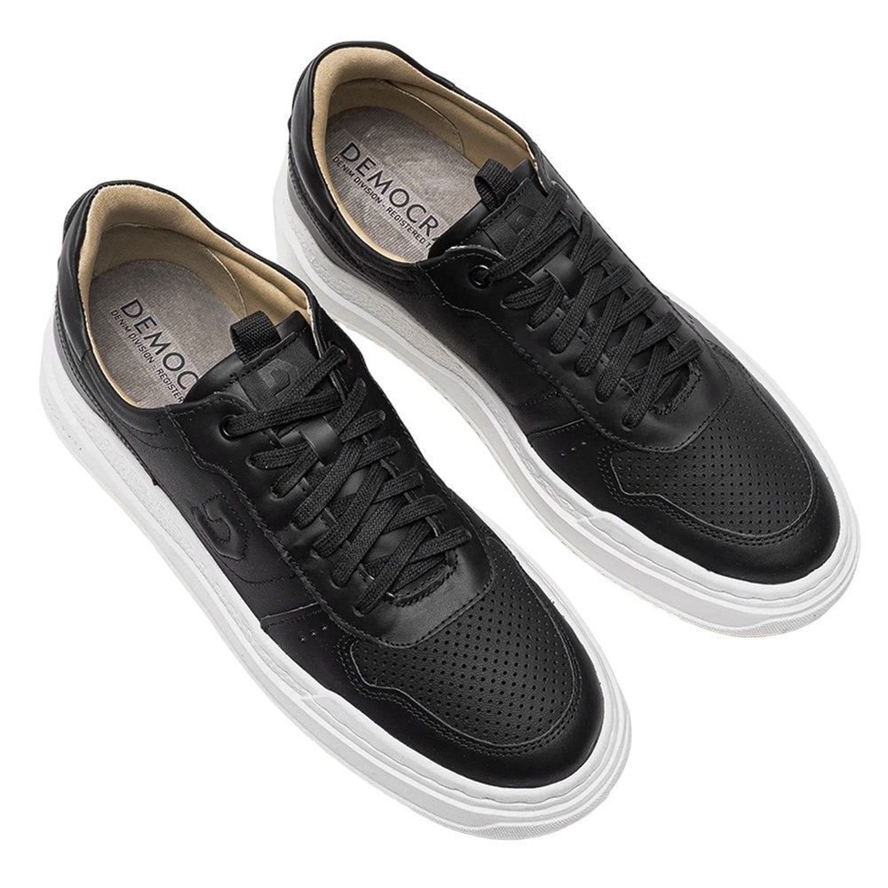 Sapatênis Democrata Denim Block Masculino Preto 2