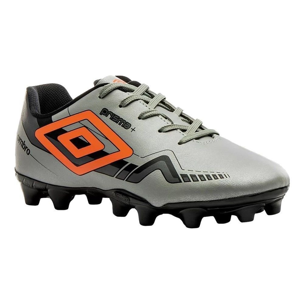 Chuteira Campo Umbro Prisma+ Prata 1