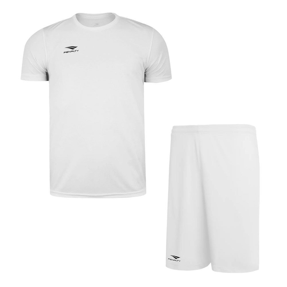 Kit Penalty X Camiseta + Calção Masculino Branco 1