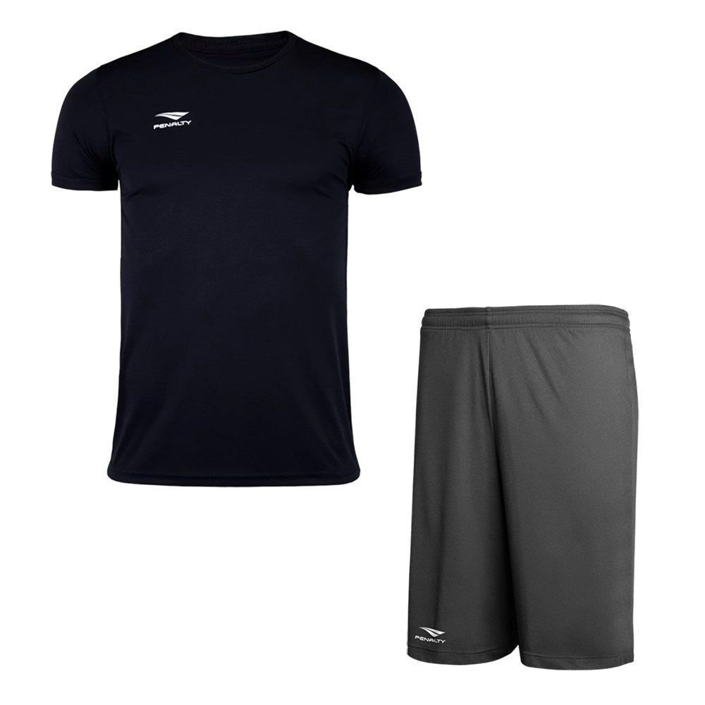 Kit Penalty X Camiseta + Calção Masculino Preto 1