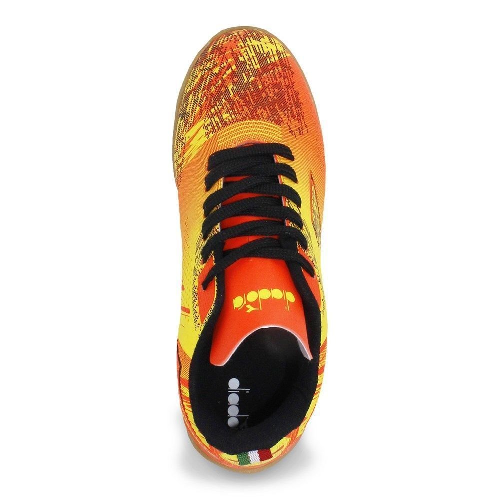 Chuteira Futsal Diadora Agilita Infantil Laranja 3