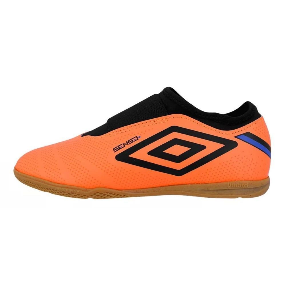 Chuteira Futsal Umbro Sense Infantil Laranja 2