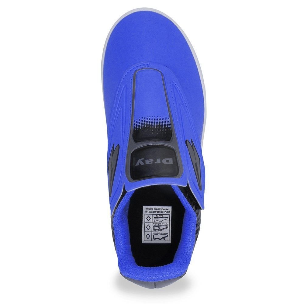Tênis Dray Colegial Infantil Azul/Preto 3