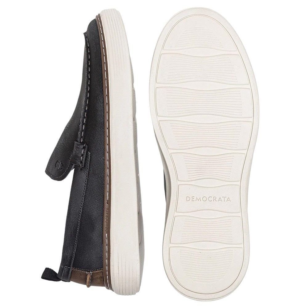 Sapatênis Democrata Clash Denim Masculino Preto 3
