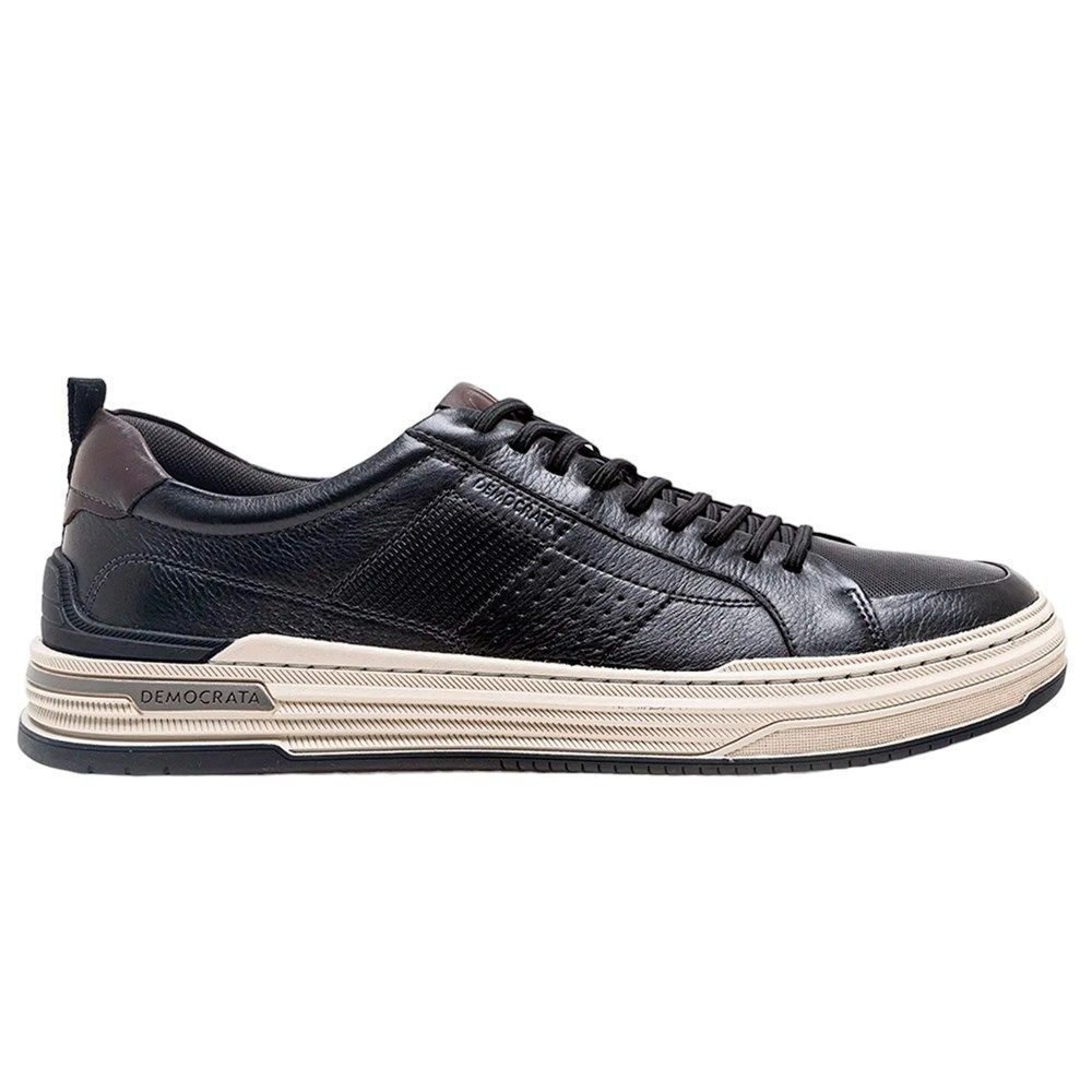 Sapatênis Democrata Denim Mike Masculino Preto 1