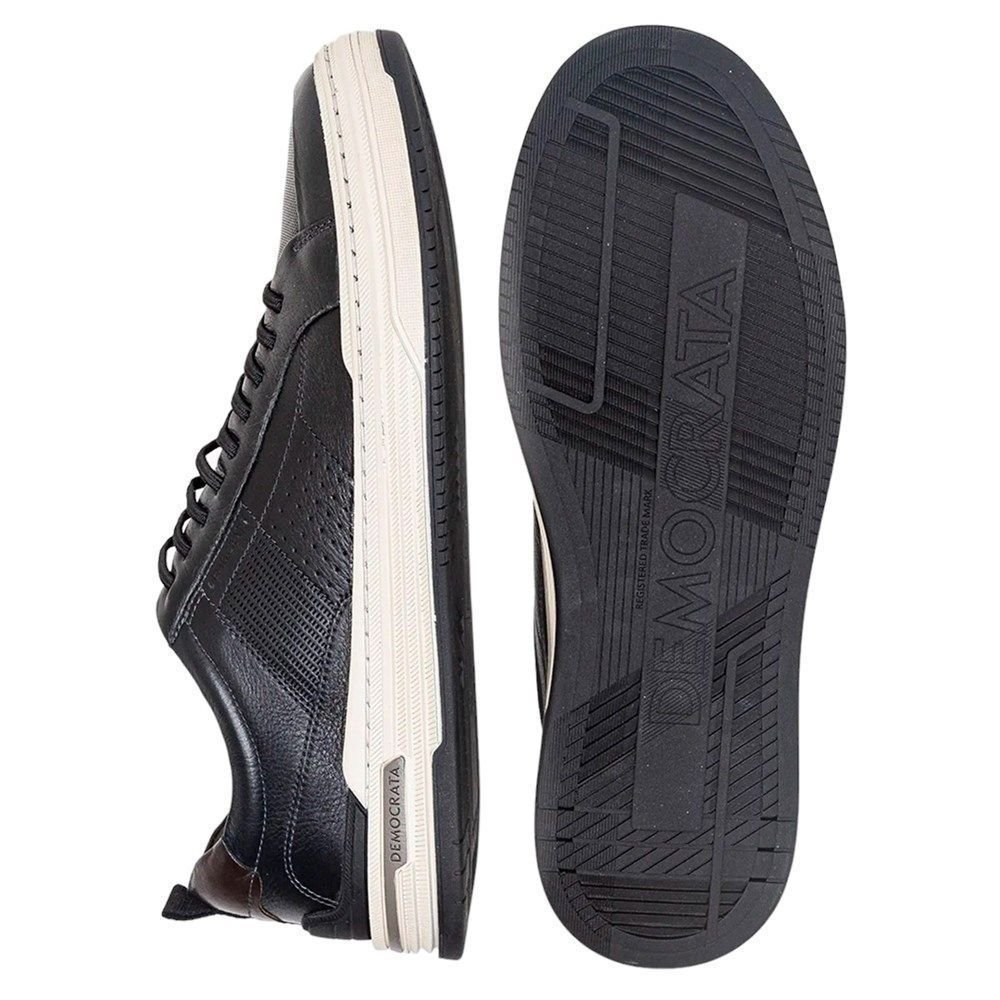 Sapatênis Democrata Denim Mike Masculino Preto 3