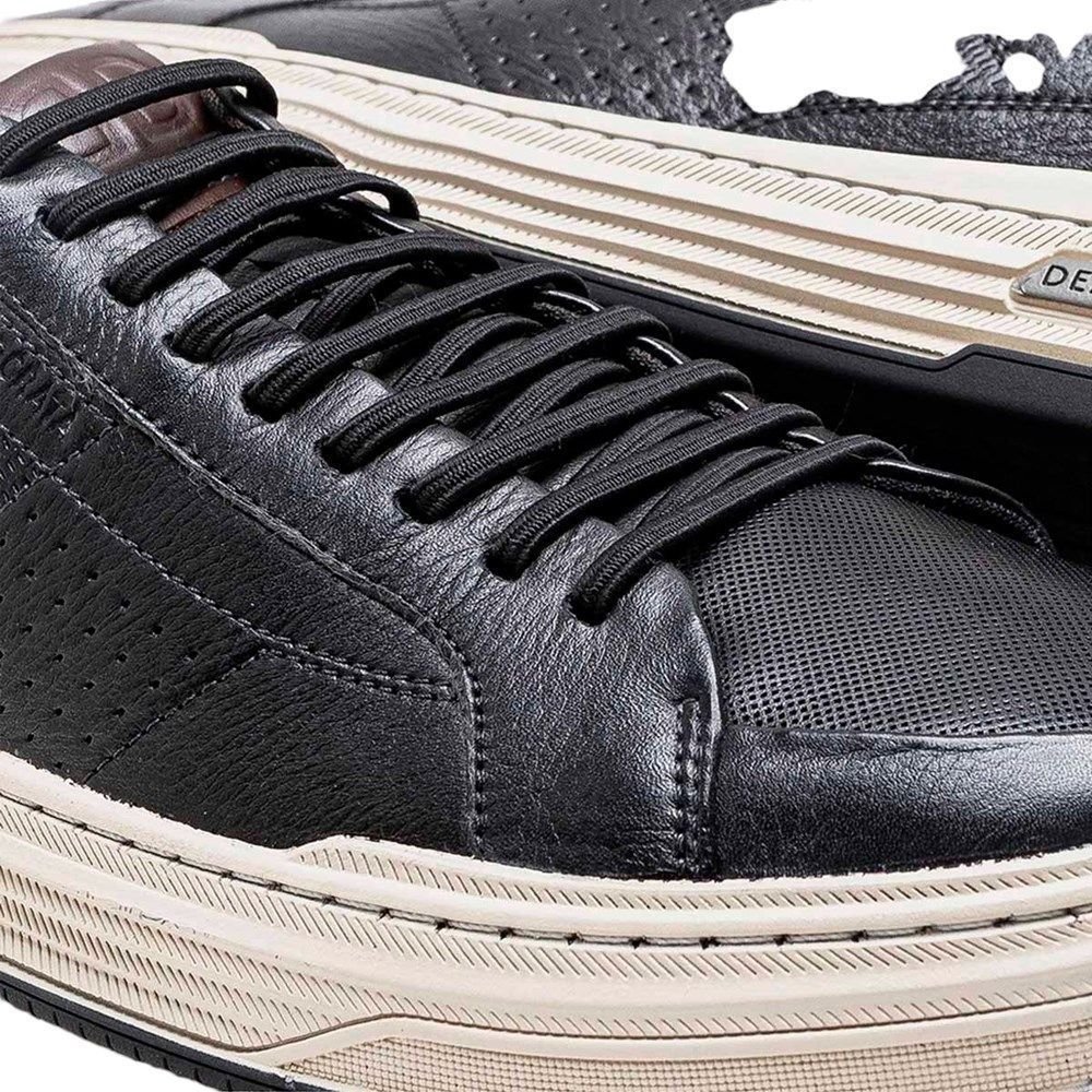 Sapatênis Democrata Denim Mike Masculino Preto 4