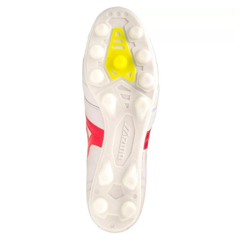 Chuteira Campo Mizuno Morelia II Elite Branco 5