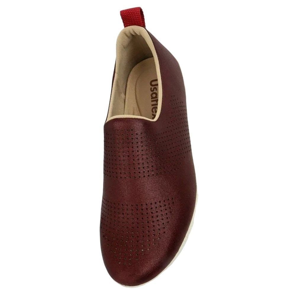 Tênis Slip On Usaflex Rebu Feminino Marrom 3